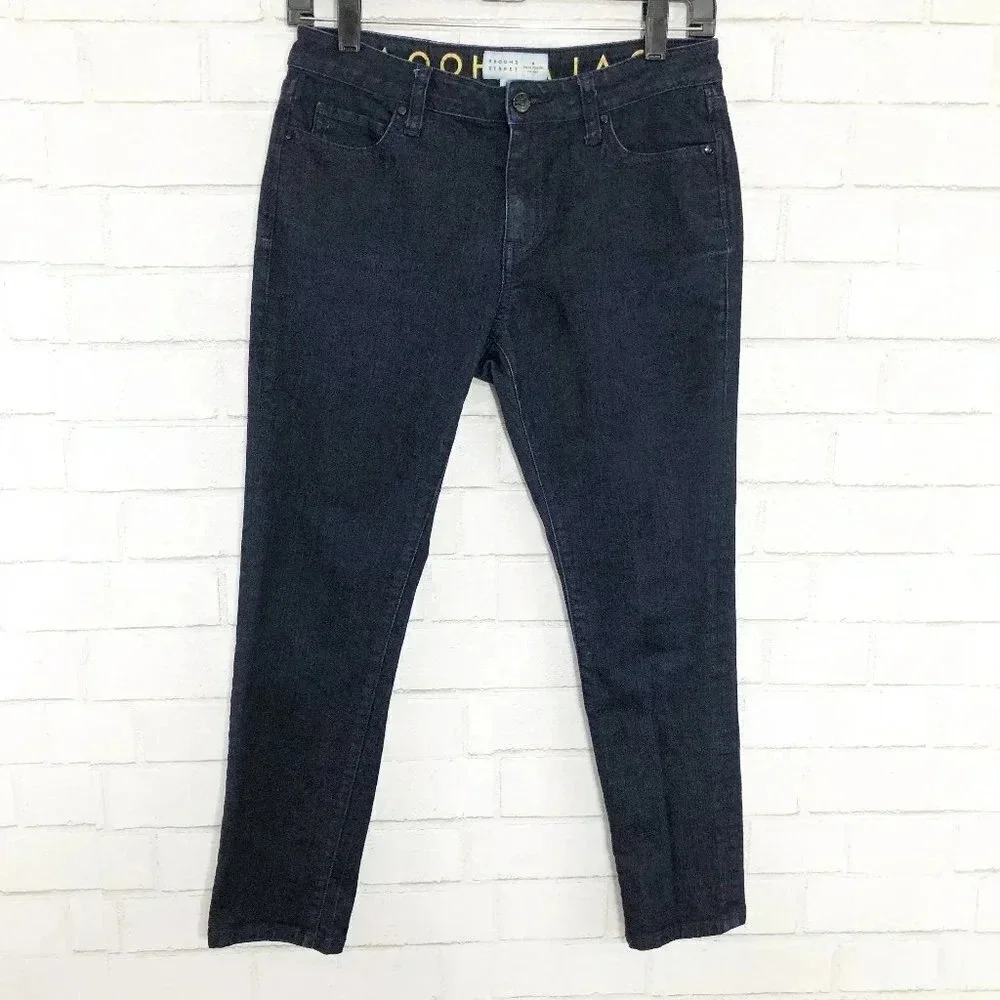 Kate Spade Broome Street Dark Wash Skinny Crop Jeans Women's Waist Size 26
